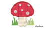 Motif champignon