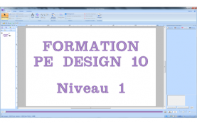 Formation PE DESIGN 10 Niveau 1