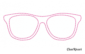 Motif lunettes gratuit
