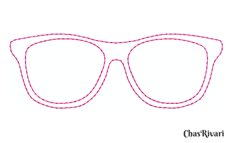 Motif lunettes gratuit