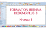 Formation Wébinaire Bernina DesignerPlus 8 - Niveau 1