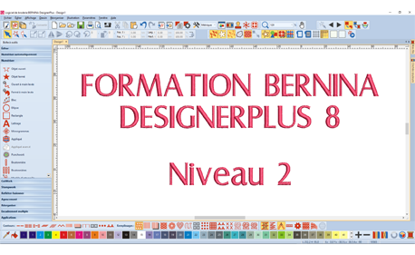 Formation Bernina DesignerPlus 8 - Niveau 2